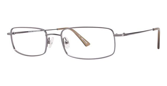 Bulova Hankinson Eyeglasses, Slate Gunmetal