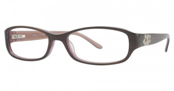 Karen Kane Eucalyptus Eyeglasses, Brown/Rose