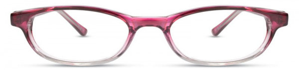 Elements EL-152 Eyeglasses, 1 - Raspberry / Crystal