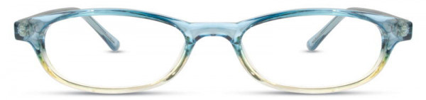Elements EL-152 Eyeglasses, 2 - Aqua / Lemon