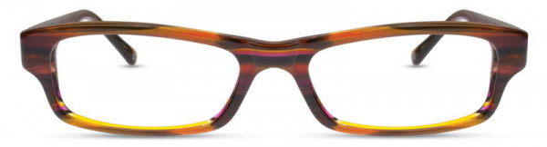Adin Thomas AT-244 Eyeglasses, 2 - Raspberry / Amber
