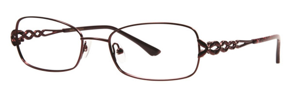 Dana Buchman Endora Eyeglasses, Burgundy