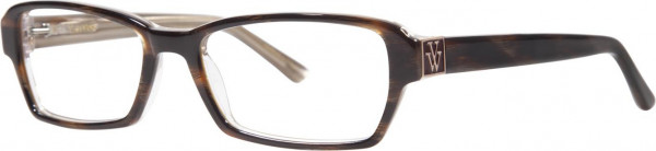 Vera Wang V311 Eyeglasses, Horn