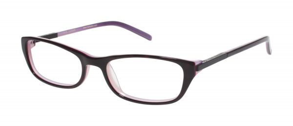 Ted Baker B706 Eyeglasses, Black/Rose (BLK)
