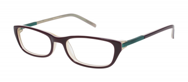 Ted Baker B706 Eyeglasses, Raspberry (RAS)