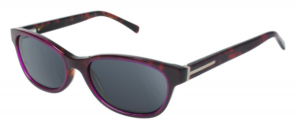 Ted Baker B554 Sunglasses, Purple (PUR)