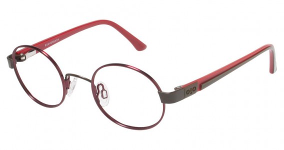 O!O 830036 Eyeglasses, RED (50)
