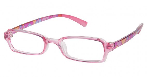 O!O OT01 Eyeglasses, Pink (51)