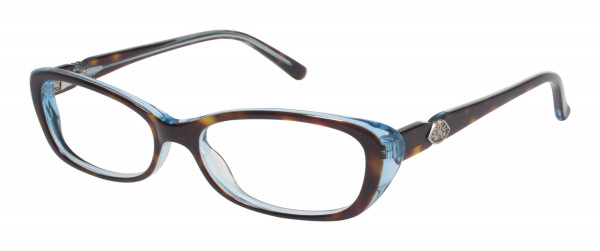 Lulu Guinness L871 Eyeglasses, Tortoise/Blue (TOR)