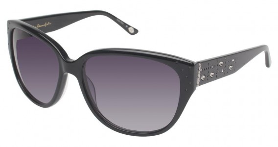 Lulu Guinness L102 Sunglasses, Black (BLK)