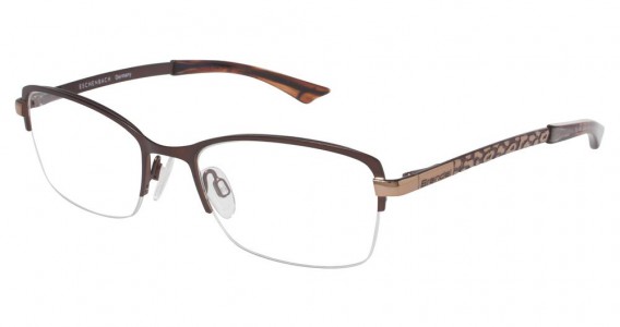 Brendel bt05 Eyeglasses, Brown w/ Peach (60)