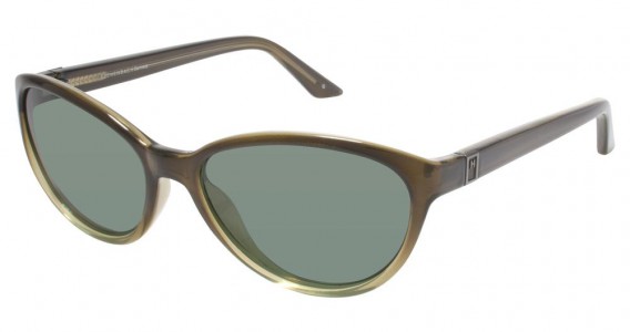 Humphrey's 587033 Sunglasses, Olive Gradient (40)