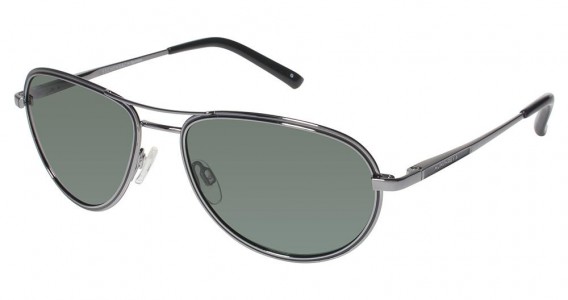 Humphrey's 587037 Sunglasses, Gunmetal w/ Black (30)