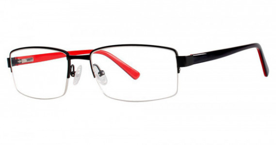 Modz CAMDEN Eyeglasses, Black/Red