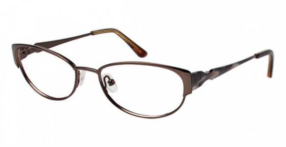 Kay Unger NY K145 Eyeglasses, Brown