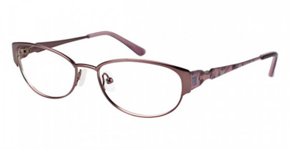 Kay Unger NY K145 Eyeglasses, Rose