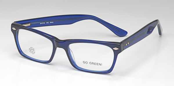 Go Green GG10 Eyeglasses, Navy