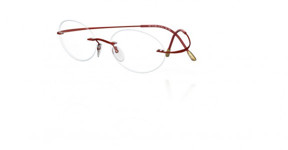 Silhouette TMA The Must Collection 7625 Eyeglasses, 6066 red