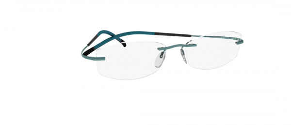 Silhouette TMA Icon 4248 Eyeglasses, 6075 Vivid Teal