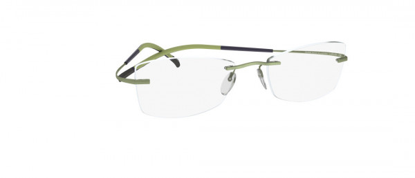 Silhouette TMA Icon 4339 Eyeglasses, 6053 Plum-Green Neonlights