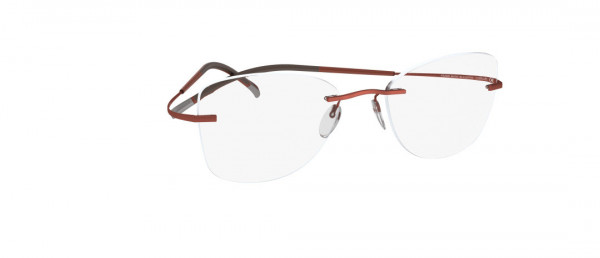 Silhouette TMA Icon 4340 Eyeglasses, 6052 Black-Copper Mood