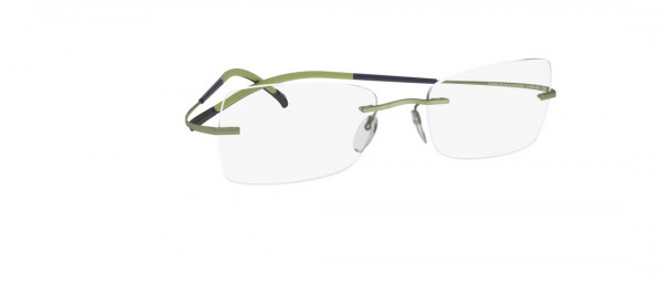Silhouette TMA Icon 6636 Eyeglasses, 6053 green