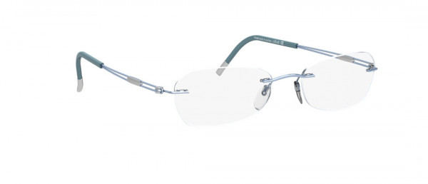Silhouette TNG 4303 Eyeglasses, 6054 Teal Blue Sea