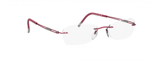 Silhouette TNG 4303 Eyeglasses, 6059 Bordeaux Red
