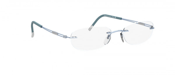 Silhouette TNG 5223 Eyeglasses, 6054 Teal Blue Sea