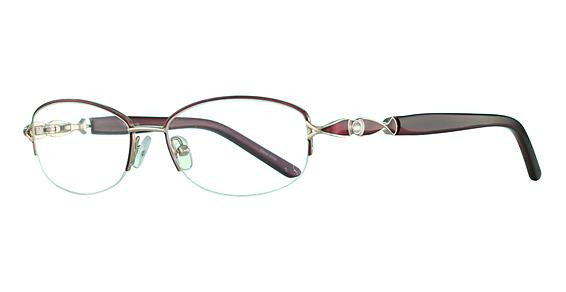 Avalon 5023 Eyeglasses, Burgundy