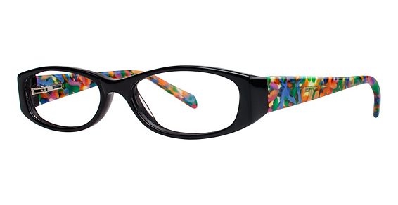 Fashiontabulous 10x231 Eyeglasses, Black/Blue