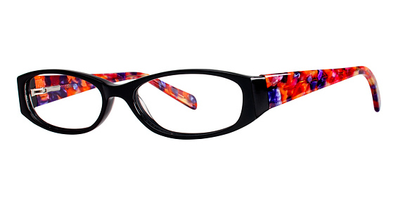 Fashiontabulous 10x231 Eyeglasses, Black/Mango
