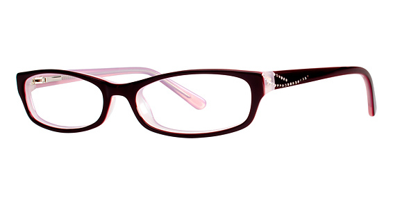 Fashiontabulous 10x229 Eyeglasses, Burgundy/Pink