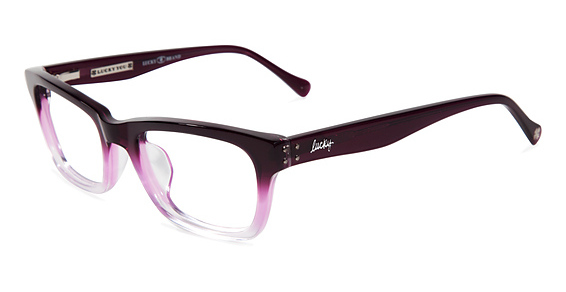 Lucky Brand Tropic Eyeglasses, PUR Purple Gradient