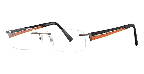 Bulova Woodworth Eyeglasses, Gunmetal