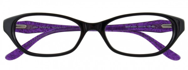 MDX S3281 Eyeglasses, 090 - Black