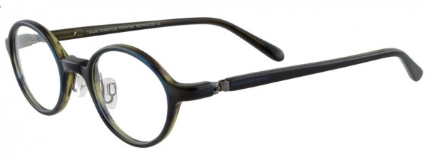 Takumi TK902 Eyeglasses, MARBLED BLUE