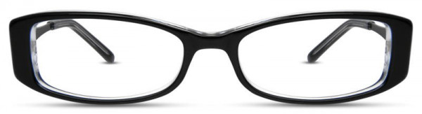 Adin Thomas AT-246 Eyeglasses, 2 - Black / Crystal