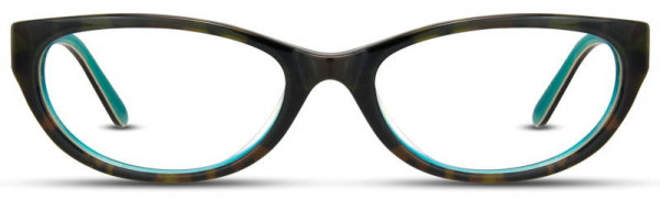 Adin Thomas AT-266 Eyeglasses, 2 - Tortoise / Aqua