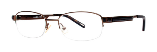 Jhane Barnes Solve Eyeglasses, Brown