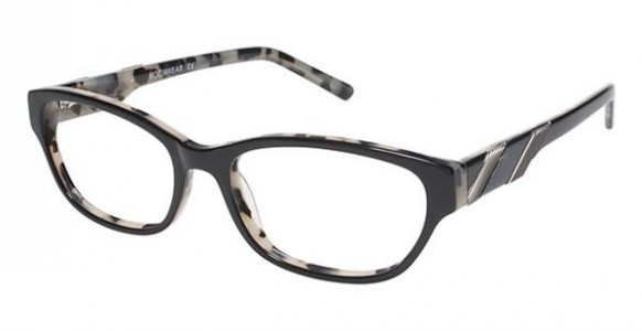Rocawear RO386 Eyeglasses, OXAN Black/Snow Leopard