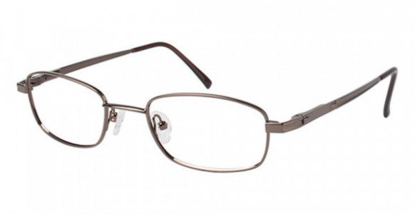 Van Heusen H101 Eyeglasses, Brown
