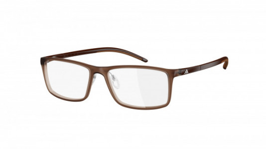 adidas A692 Lite Fit Full Rim SPX Eyeglasses, 6102 brown matte