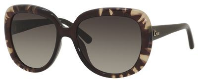 Christian Dior Dior Tiedye 1/S Sunglasses, 0BPE(HA) Flower Brown