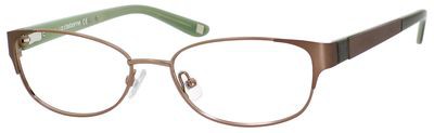 Liz Claiborne Liz Claiborne 602 Eyeglasses, 01M1(00) Almond