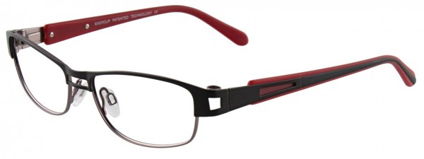 EasyClip EC284 Eyeglasses, SATIN BLACK