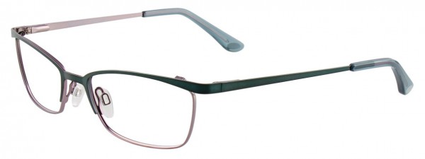 Greg Norman GN224 Eyeglasses, MATT FOREST GREEN AND GREY