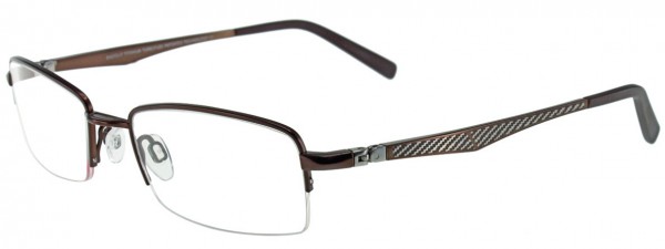 EasyClip EC274 Eyeglasses, SATIN BROWN
