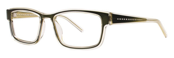 Jhane Barnes Converge Eyeglasses, Olive