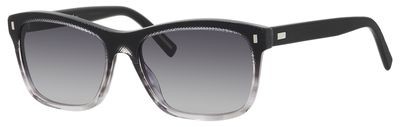 Dior Homme Black Tie 164/S Sunglasses, 0ANF(HD) Black Gray Striped